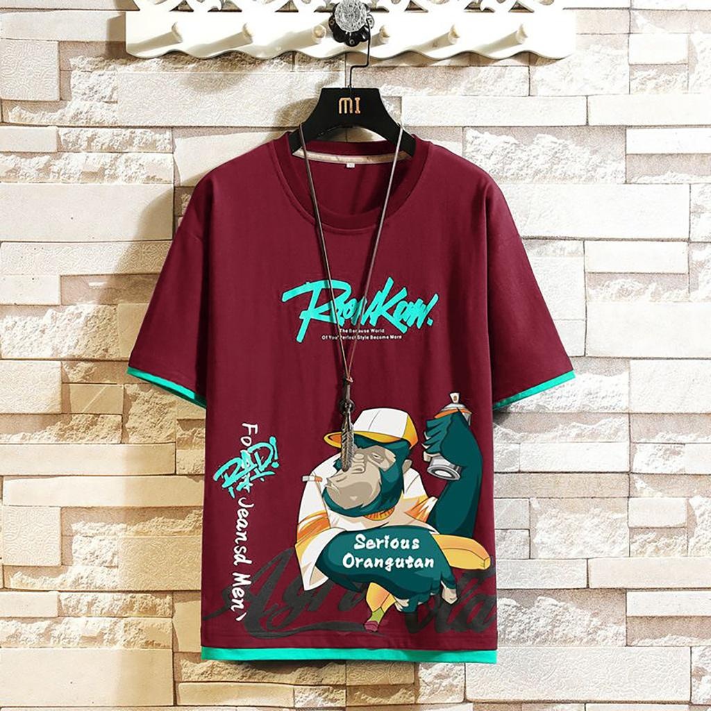 COD/ARPIOSSHOP - BAJU ORANGUTAN - KAOS PRIA KEREN MODEL KEKINIAN