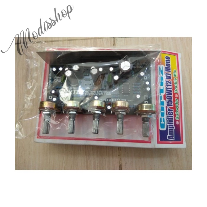 KIT AMPLIFIER 150W  12V  MONO KIT AMPLIFIER 150N WATT MONO CORTEZ
