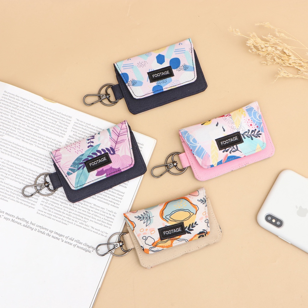 Gantungan Kunci Motor Mobil Dompet STNK E-TOLL SIM Motif Keychain Premium Footage GK-03 Februari Series