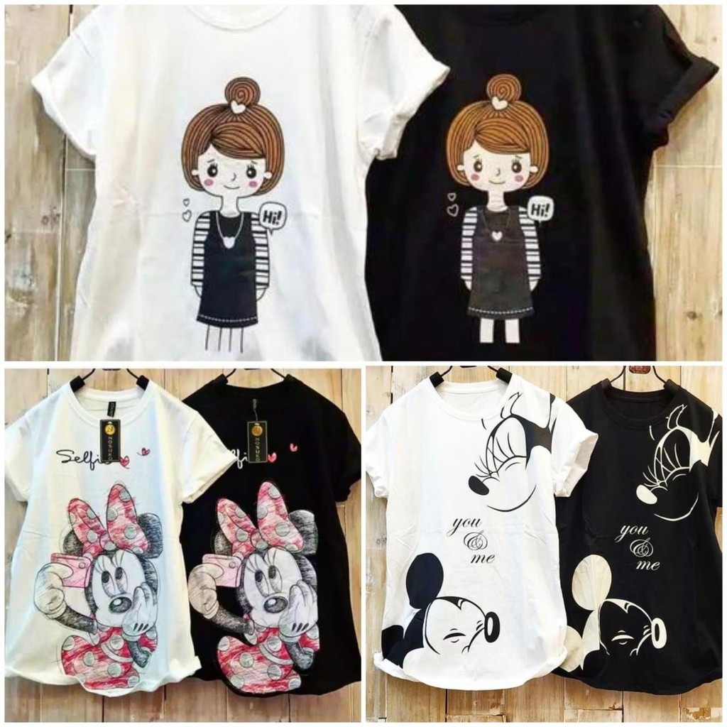 VS GG  - Baju Atasan Kaos Wanita TUMBLR TEE 3 motif