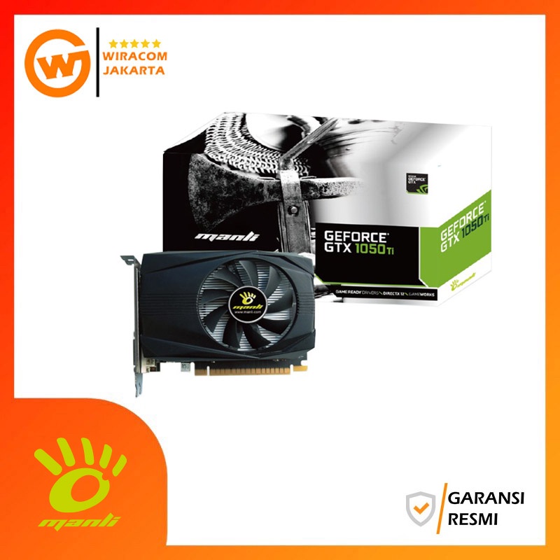 MANLI GeForce GTX 1050 Ti 4GB GDDR5 GTX1050TI GTX 1050TI 4GB 128BIT