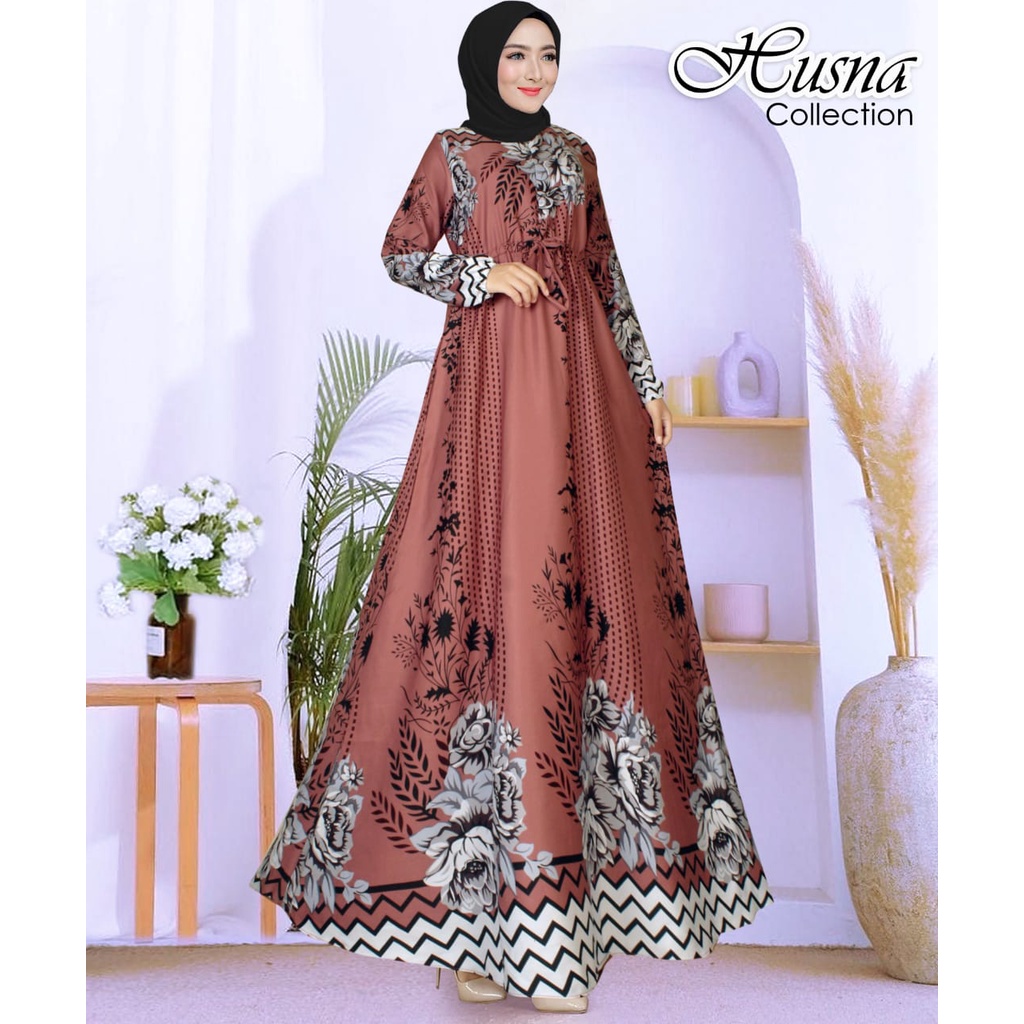 Gamis dior silk dress premium/Fashion wanita terbaru kekinian/Gamis motif bunga terbaru/Dress muslim