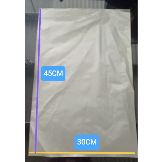 plastik beras tebal 5KG (30x45x05)