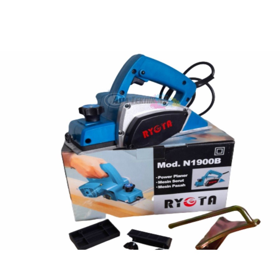 PROMO||RYOTA Ketam Tangan 3&quot; N1900B mesin serut kayu pasah planer n 1900 b TERMURAH