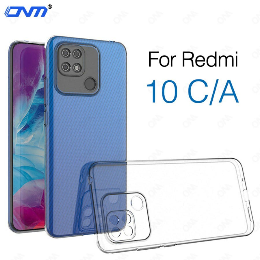 CASE REDMI 10C SOFTCASE CLEAR PREMIUM HD PROTECT CAMERA