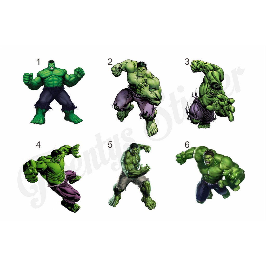 

STIKER HULK STIKER HARGA UNTUK 1PCS STIKER