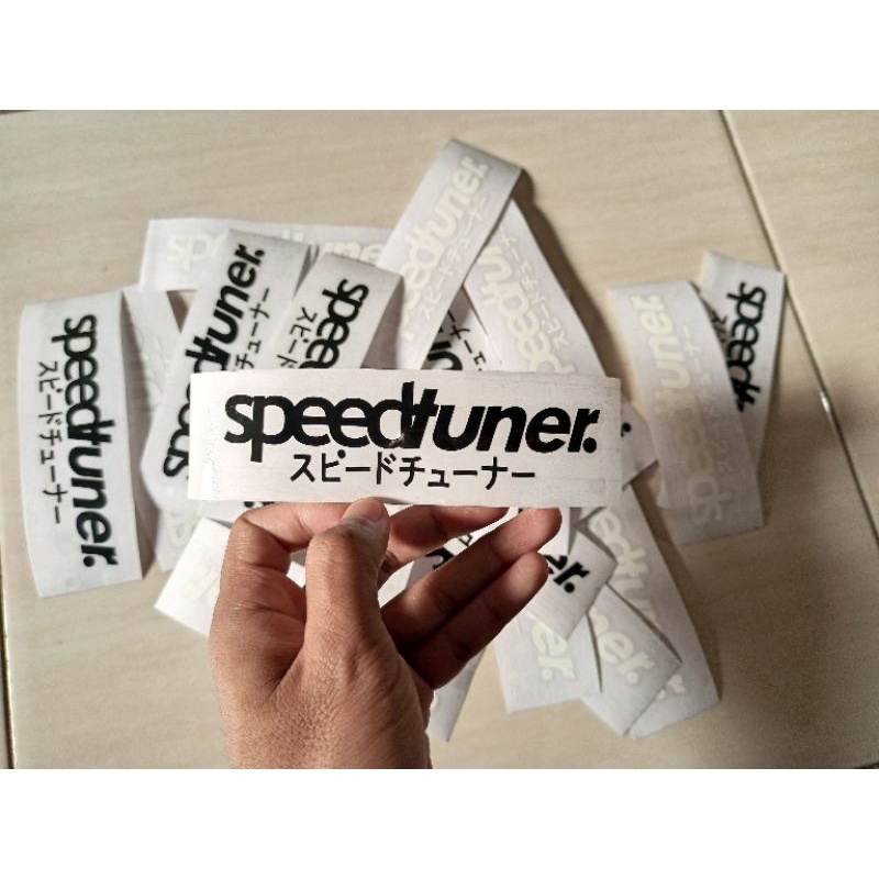 STICKER CUTTING SPEEDTUNER JAPAN JEPANG