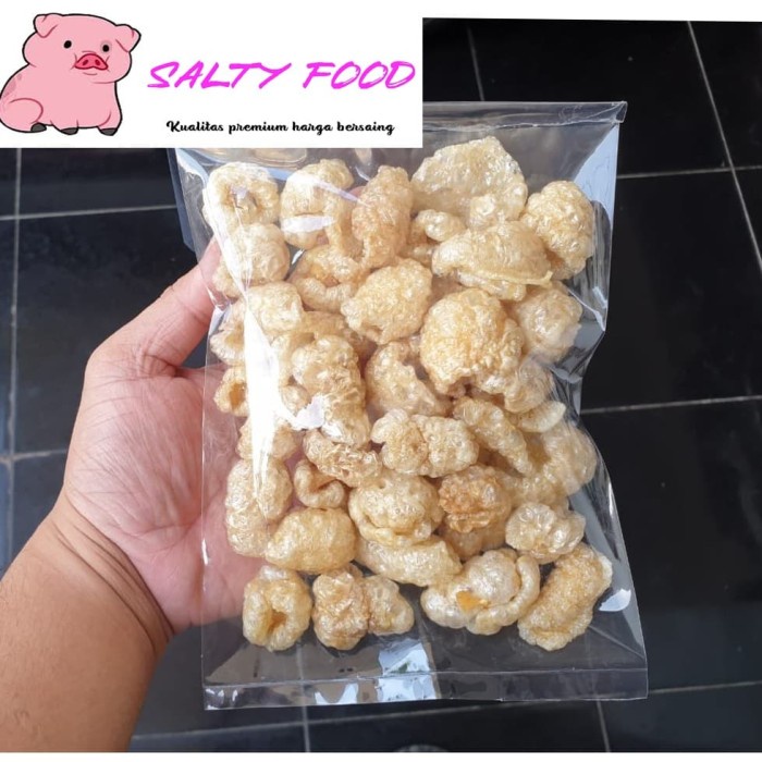 

MURAH Kerupuk Kulit Babi/Rambah Babi/Krupuk Kulit babi