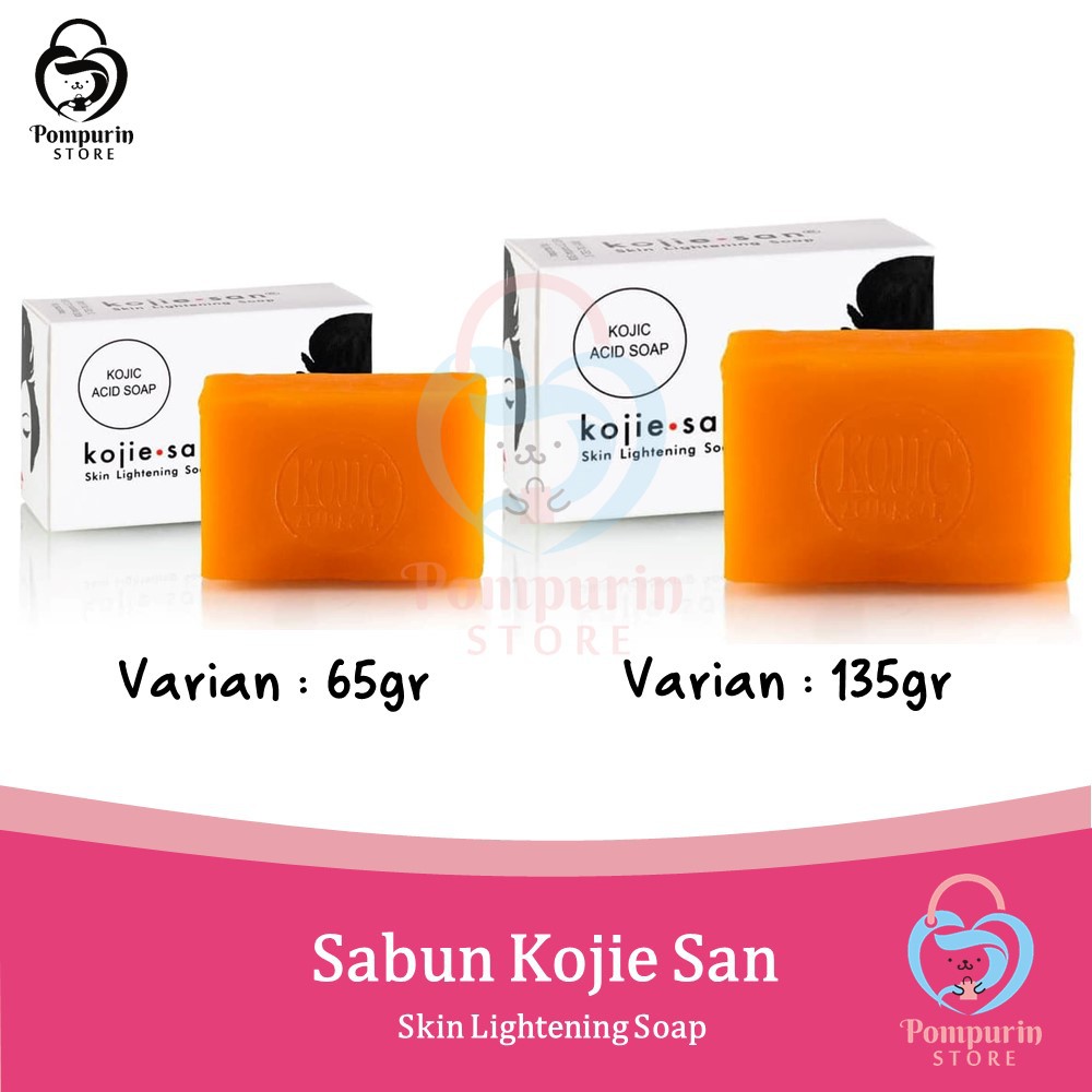 Sabun Kojie San 135gr / 65gr - Kojic Acid Soap Whitening ...
