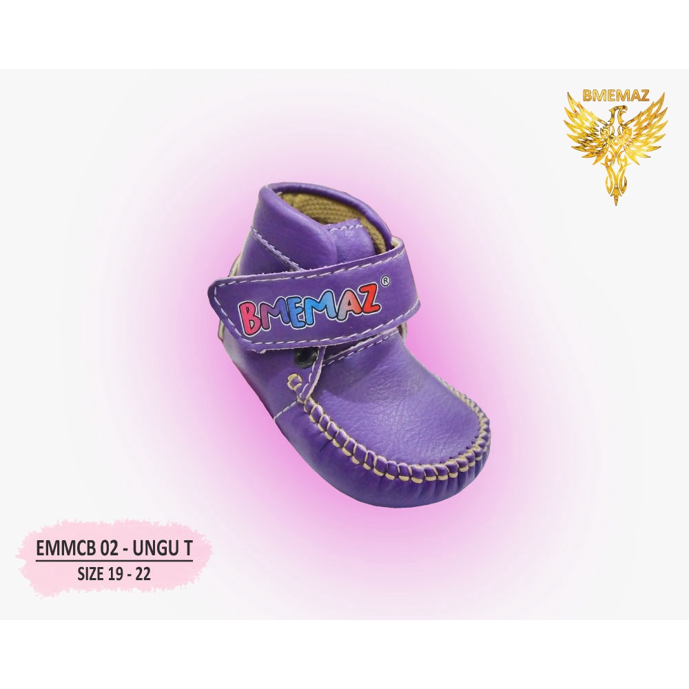 BMEMAZ emmcb 02 ungu tua sepatu anak kecil / sepatu bayi / sneaker bayi