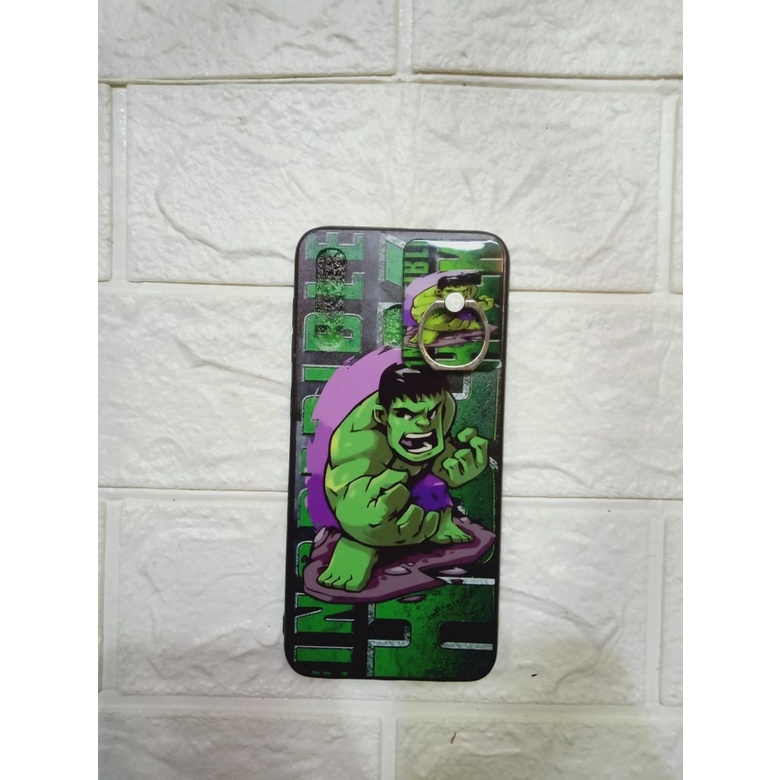 Case Handphone Xiaomi A20+Iring Motif kartun Spiderman, Thor, Ironman, Hulk, Deadpool realpict