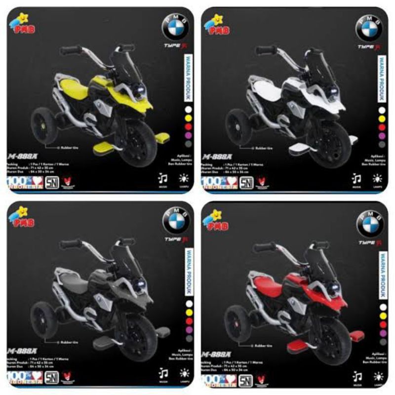 Sepeda Anak Roda 3 PMB M-888A
