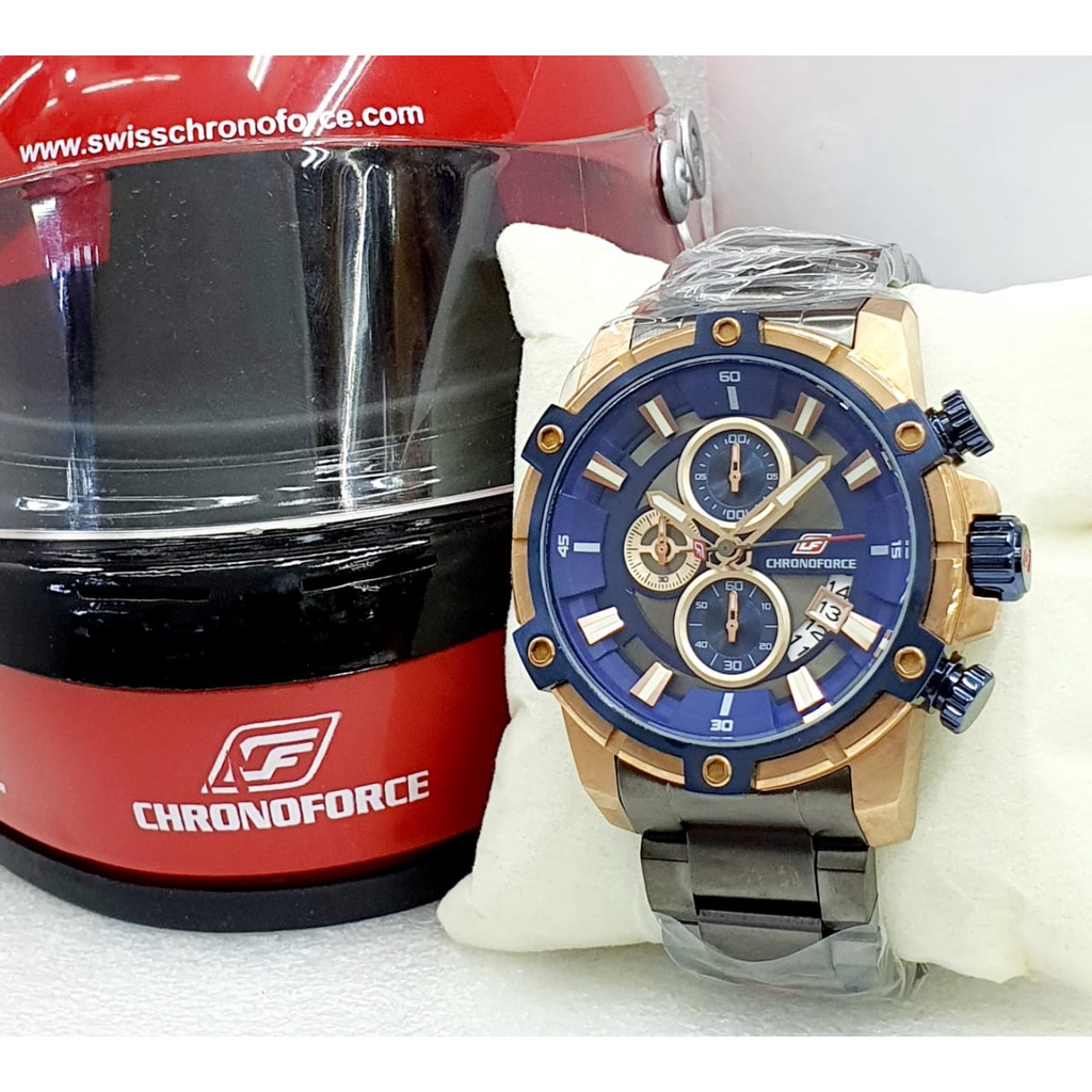 Jam tangan pria CHRONOFORCE 5320 Chronograph Original