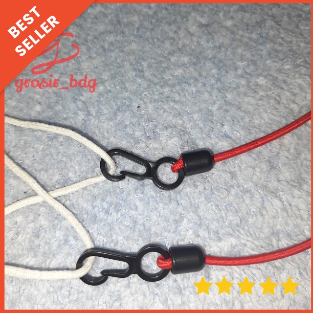 Kalung Masker Hijab 2in1 Strap Masker Hijab Tali Elastis Karet Lanyard Masker Gantungan Masker Tali Kalung Masker