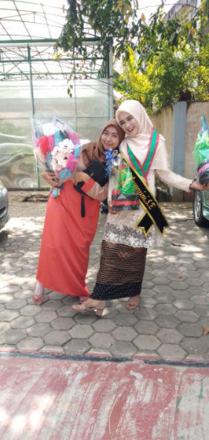 Batik Couple Notoarto Batik Ipnu-ippnu Kemeja Pria Sogan Lawasan Manuk Kembar Katun Cap Solo Shofia