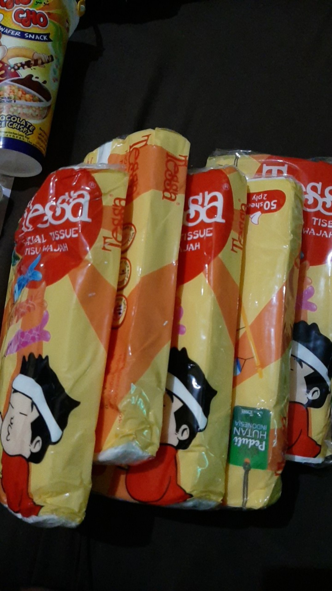 Tissue Tessa Facial Travel Pack 50 Sheet