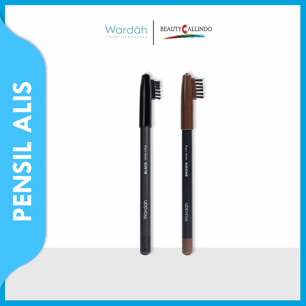 Wardah Eyexpert Eyebrow Pencil | Pensil Alis