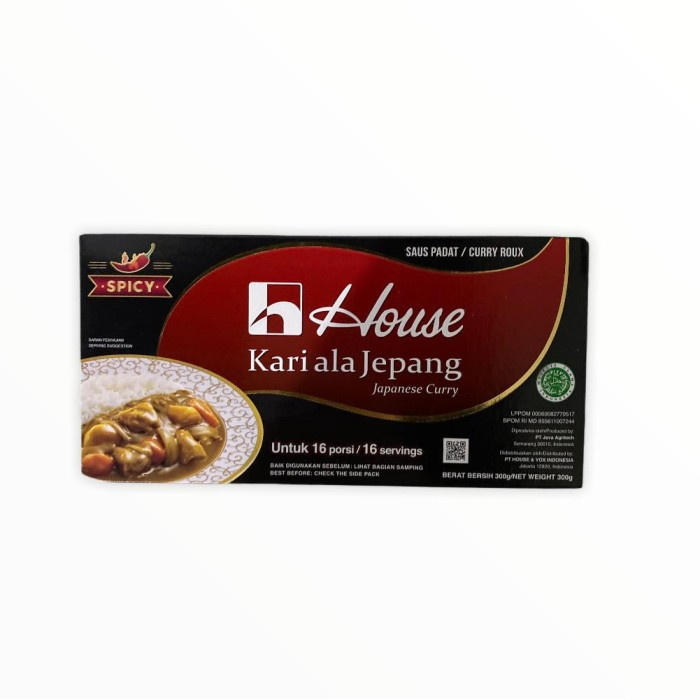 

Ready- House Java Curry Spicy 300Gr / House Kari Ala Jepang 300 Gr