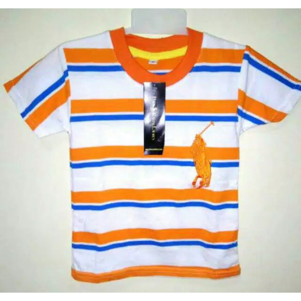 Baju kaos kerah anak polo 1-10 tahun