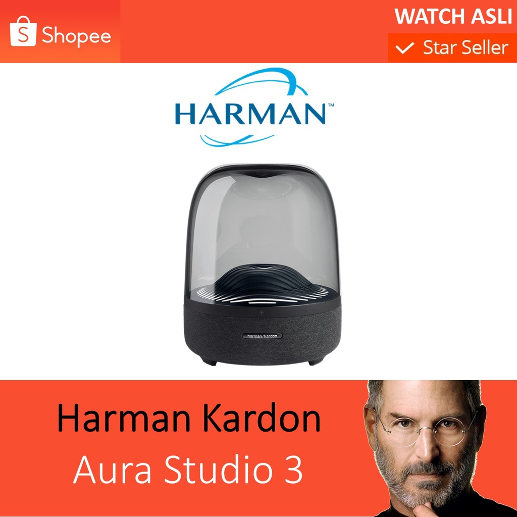 HARMAN KARDON STUDIO AURA 3 SPEAKER BLUETOOTH ORIGINAL NEW BEST SOUND