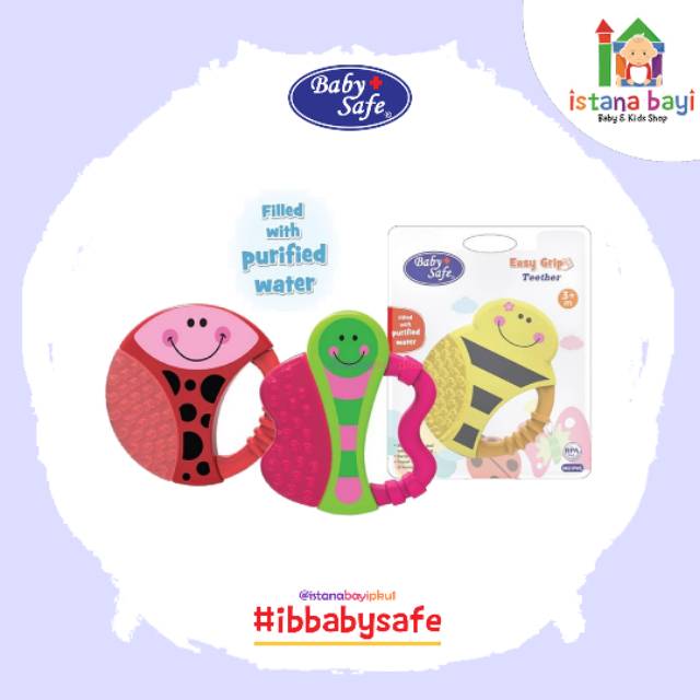 Baby Safe TT002 Easy Grip Cooling Teether - Gigitan bayi