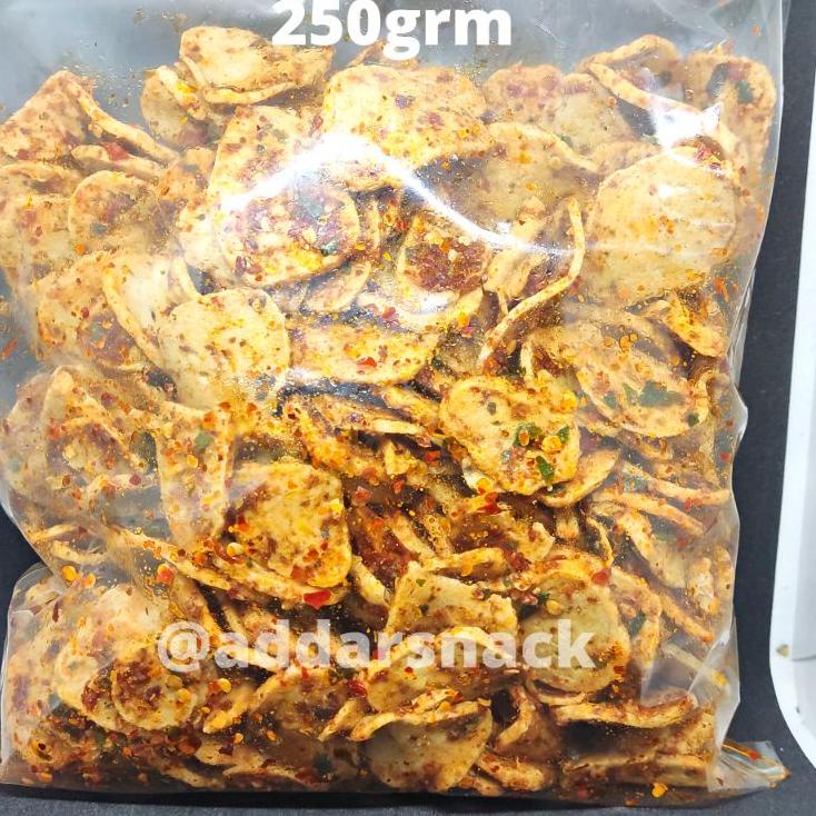 

kodeb0B5n--Keripik Basreng Bumbu Basah Daun Jeruk Halal Netto 250Grm