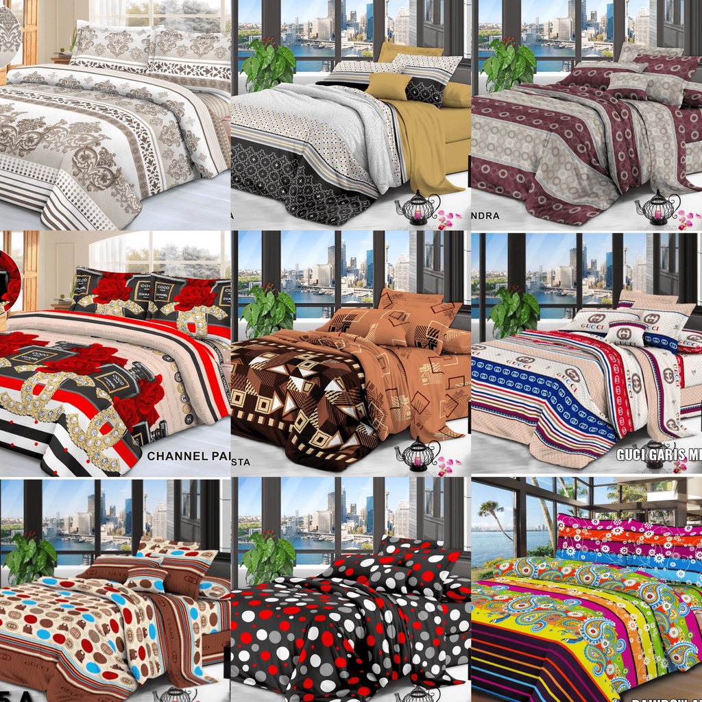 [RIJECT SPREI] RANDOM SPREI MOTIF/KOTAK/POLOS 180x200 160x200 120x200 90x200