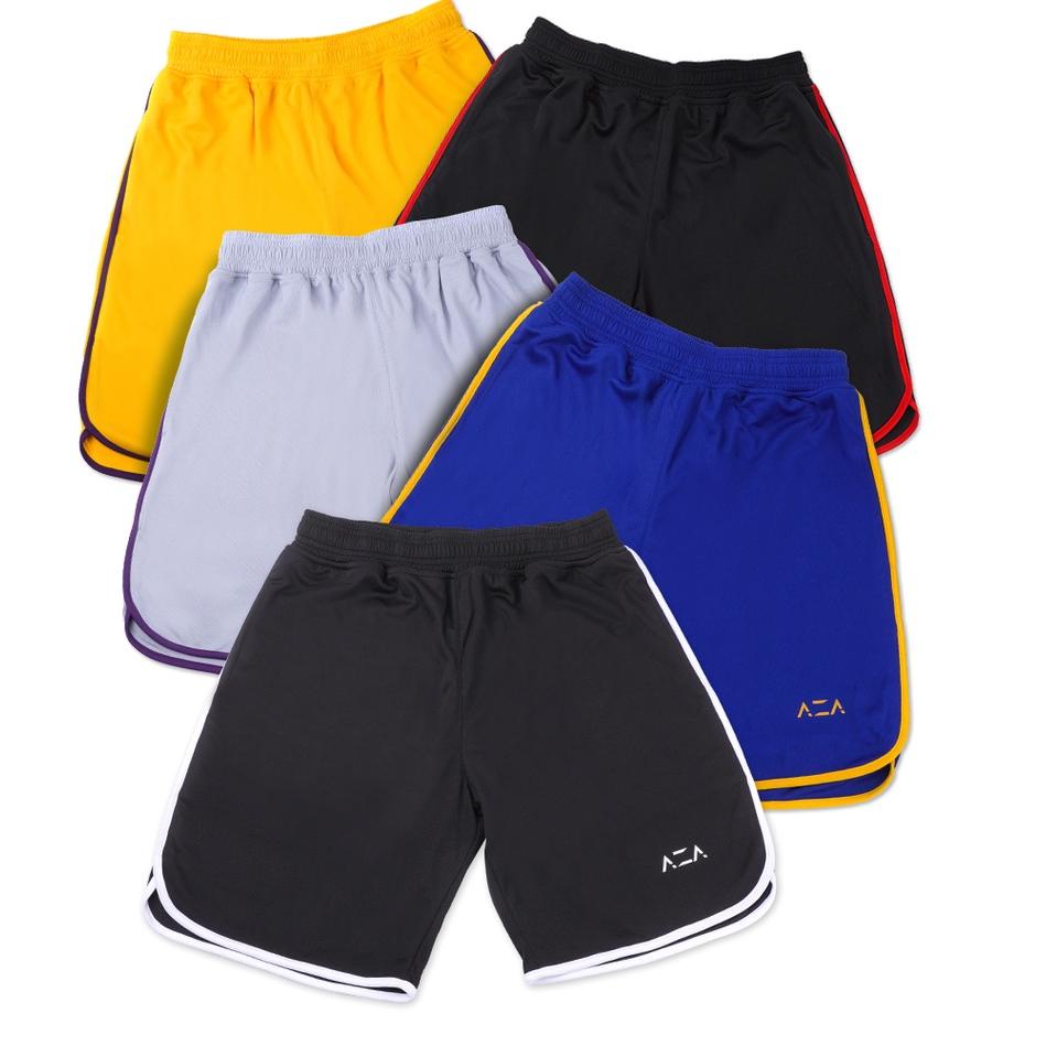 Terlaris.. AZA Basketball Icon Shorts (Celana Basket Polos)