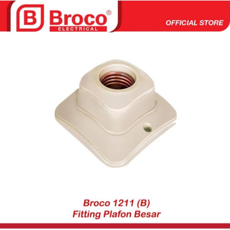 FITTING LAMPU 1211 OVAL BROCO