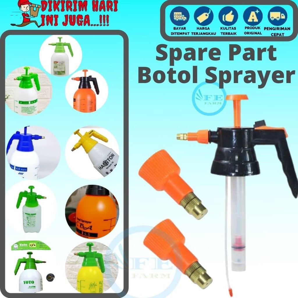 Botol Sprayer 2Liter Spare Part Semprotan Burung Semprotan Tanaman FEFARM