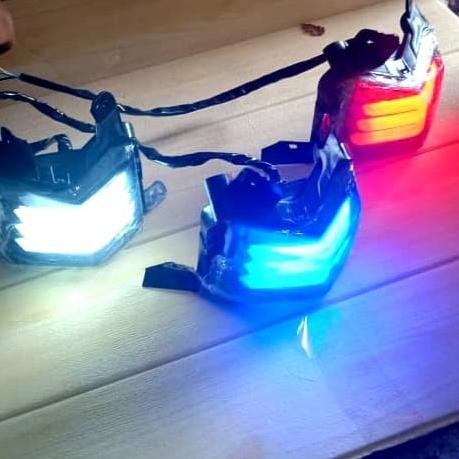 LAMPU SEN DEPAN LED NMAX N MAX MERAH PUTIH BIRU KA-KRA reim07 Berkualitas