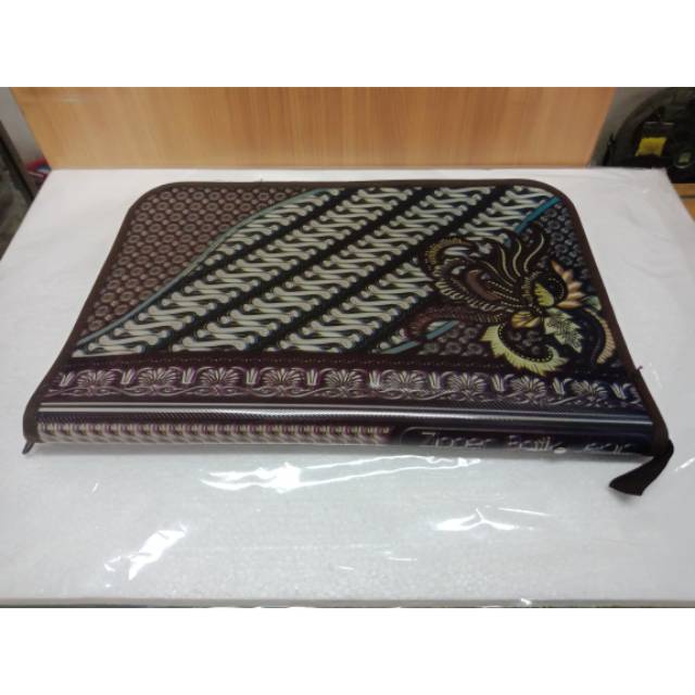 

Map Plastik Resleting Zipper Jenia Batik Bag F4