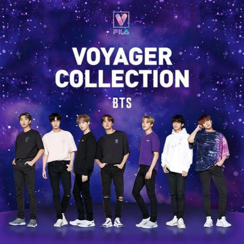 OFFICIAL FILA X BTS VOYAGER COLLECTION ORIGINAL