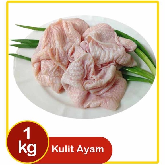 

Kulit Ayam Mentah / Chicken Skin 1kg