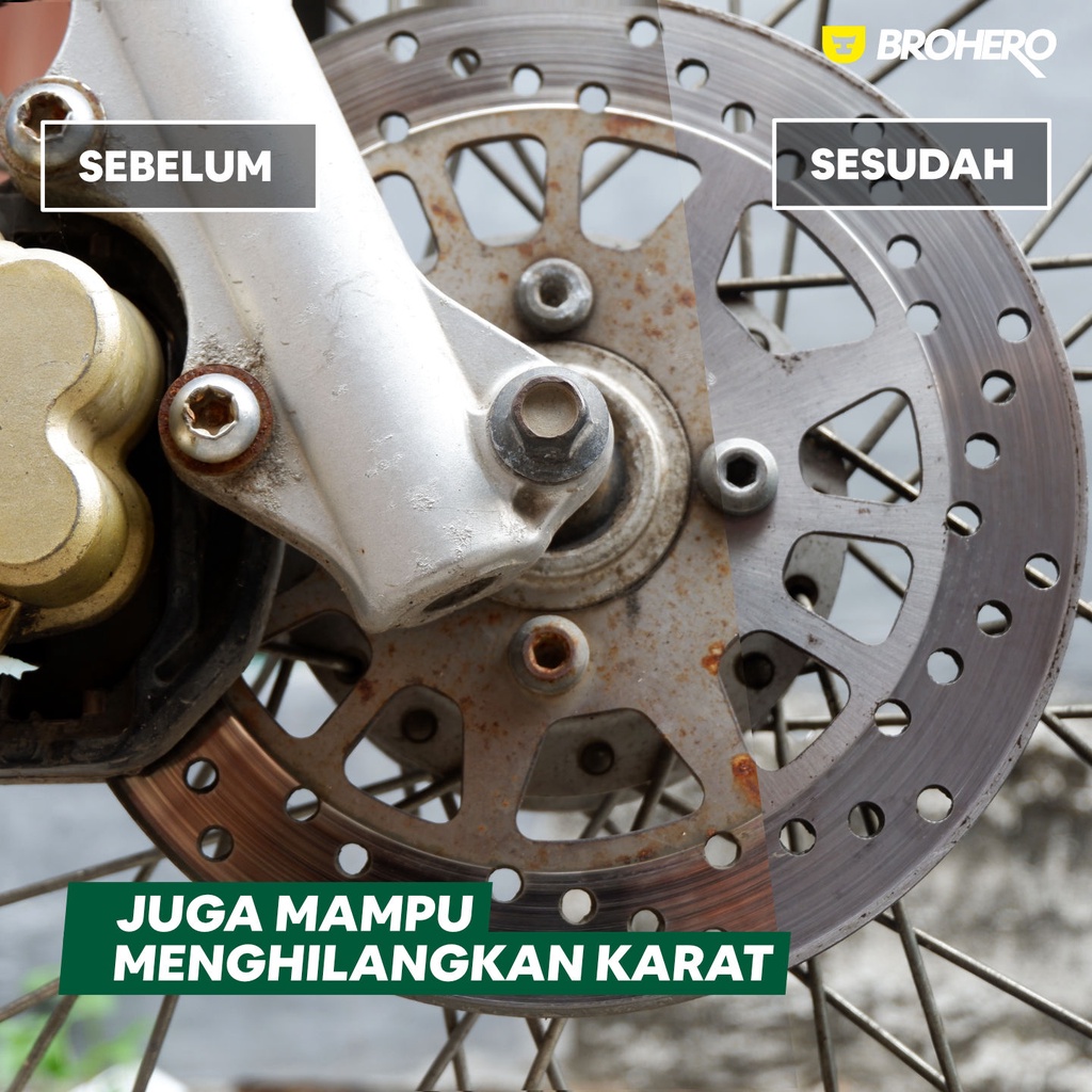 Pembersih Mesin Motor Mobil / Engine Degreaser Untuk Kerak Karat &amp; oli by Brohero