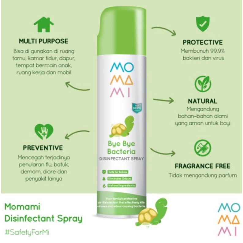 Momami Bye Bye Bacteria 350ml