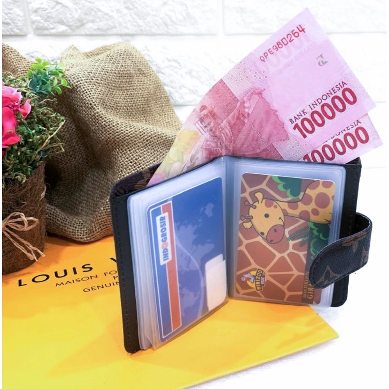 DOMPET KARTU DOMPET WANITA DOMPET KARTU LV