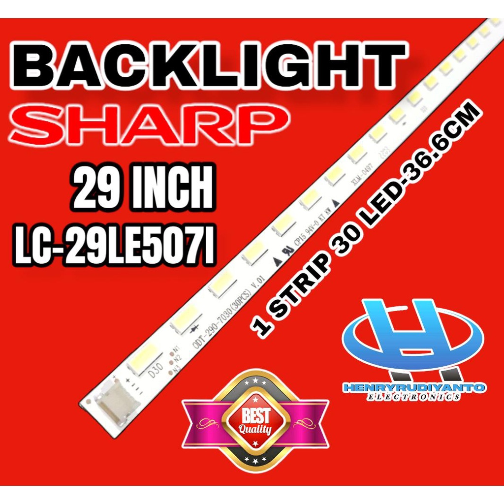 BACKLIGHT TV LED SHARP 29 INC LC29LE507I LC29LE5071 LC29LE507 LC 29LE507 BL SHARP 29IN 29 INCH