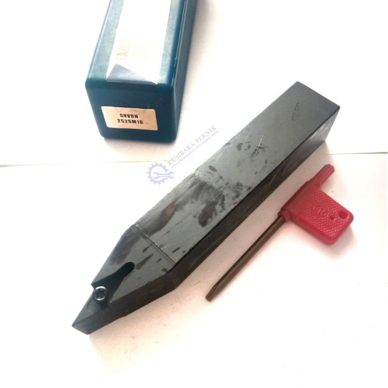 SVVBN 2525M16 HOLDER BUBUT NETRAL 25mm PAHAT BUBUT SET INSERT VCMT 16 KINCLONG