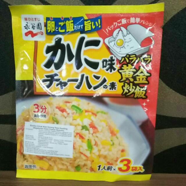 

Nagatanien Kani Chahan Nomoto 20gr (isi 3 mini pack)
