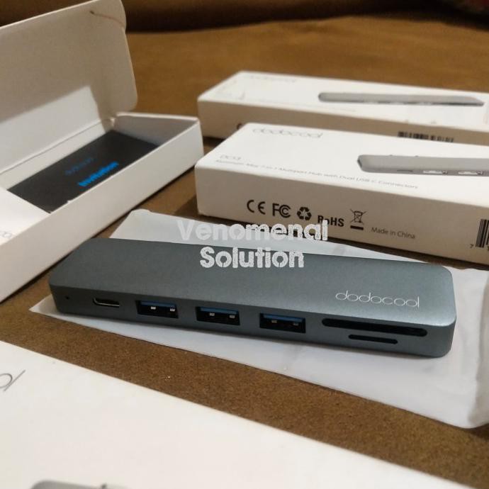 Last Stock Dodocool 7In1 Usb Hub Type C For Mac Pro Or Air Ratihanpura67