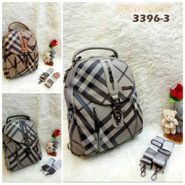 Ransel wanita Burberry 3in2 3396-3 tas import
