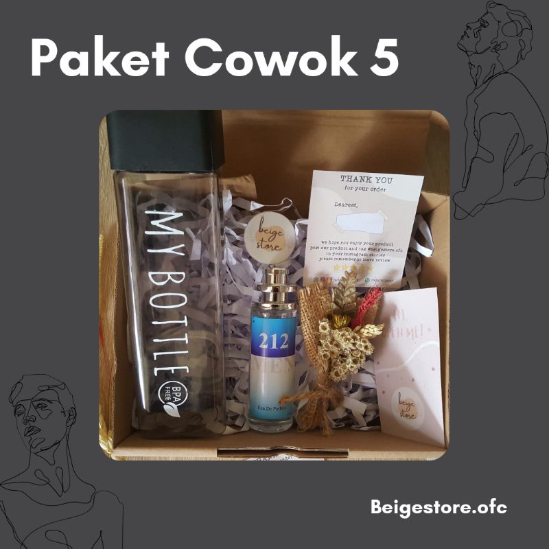 

Paket Cowok 5 - Gift box cowok / Hampers cowok / Hadiah cowok / Ulang tahun / For man boy