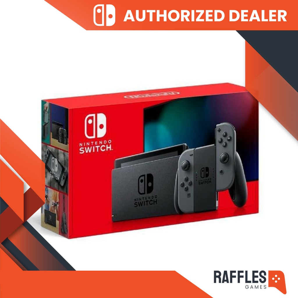 Nintendo Switch Console v2 second / gen 2 - Neon / Grey (Second)