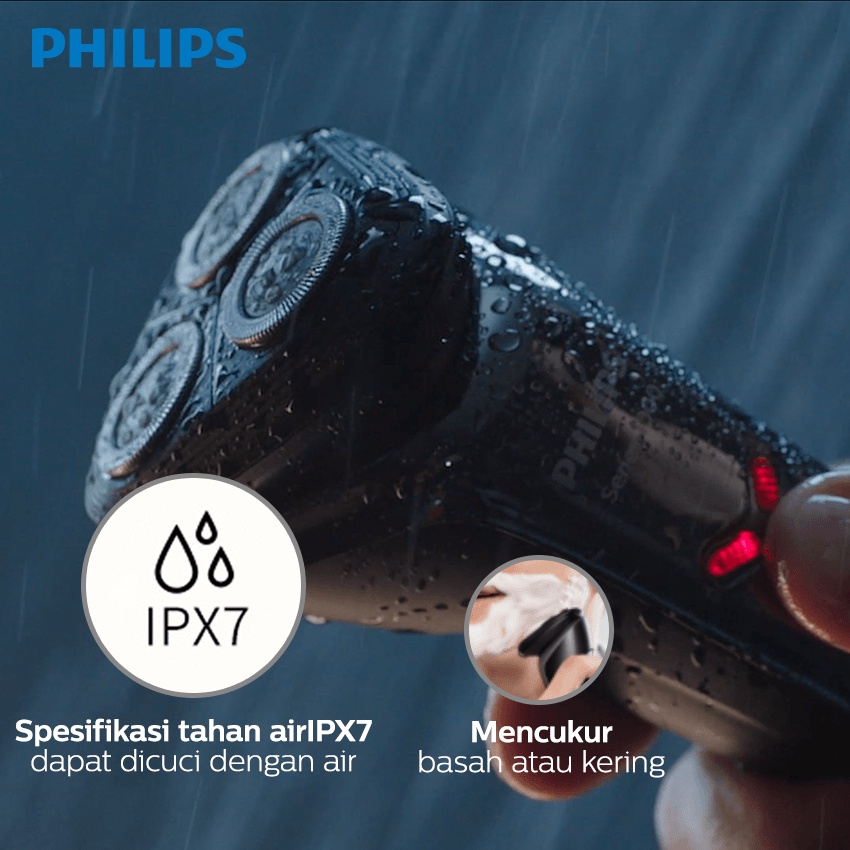 ALAT CUKUR BULU RAMBUT PHILIPS Shaver S1103/02 S 1103 ORI