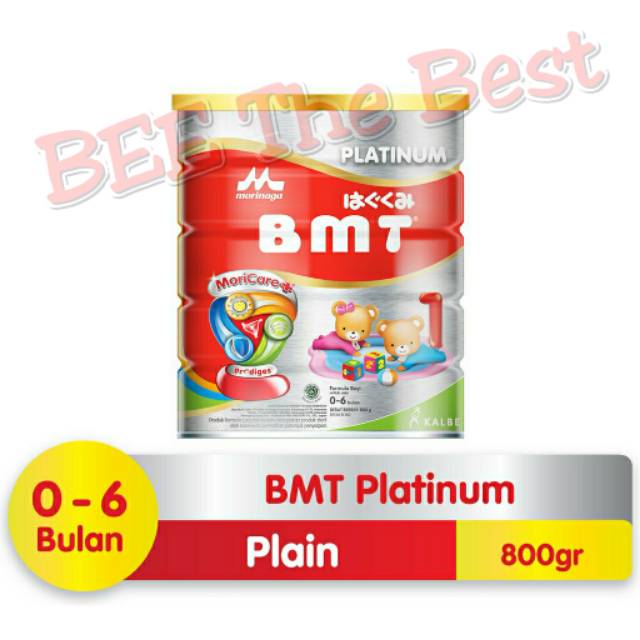 Morinaga BMT 1 Platinum 0-6 Bulan 800g 800gr 800 gram