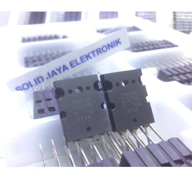 Model Keren TRANSISTOR TOSHIBA 2SC5200 - 2SA1943 TR TOSHIBA 2SC 5200 2SA 1493 TR FINAL TOSHIBA ASLI