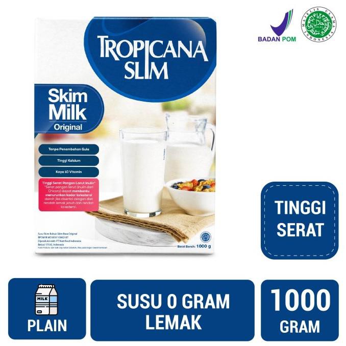 

Tropicana Slim Non Fat Skim Milk Plain 1kg