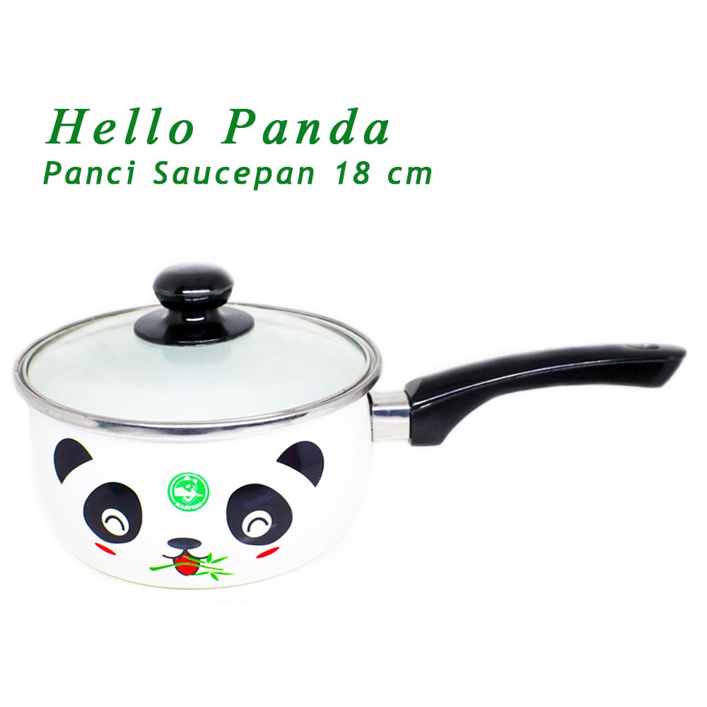 Maspion Panci Saucepan Hello Panda 18 cm