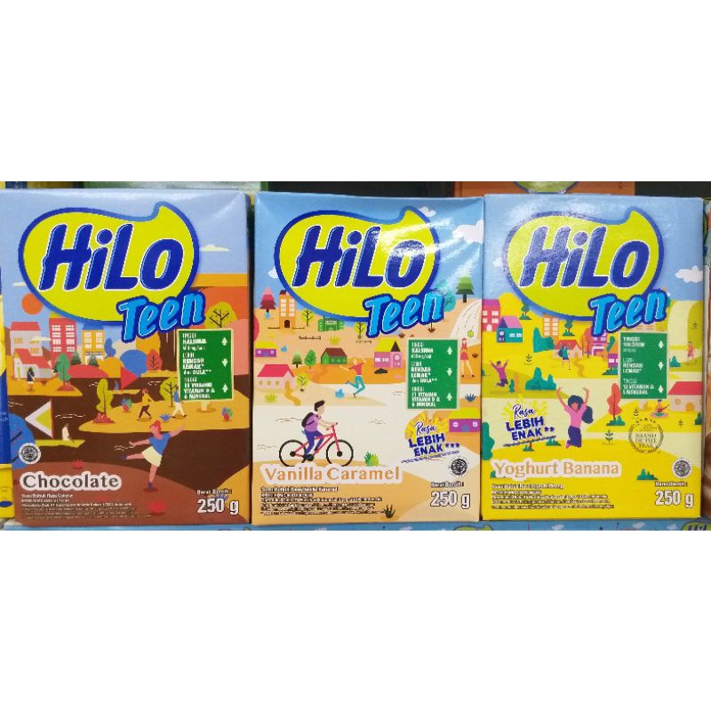 

KZ - hilo teen 250gr chocolate, vanilla camarel & yoghurt banana